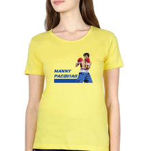 Load image into Gallery viewer, Manny Pacquiao T-Shirt for Women-Yellow-Ektarfa.online
