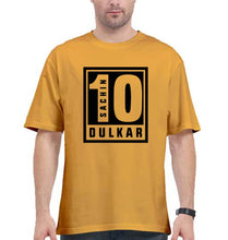 Load image into Gallery viewer, Sachin Tendulkar Oversized T-Shirt for Men-Golden Yellow-Ektarfa.online
