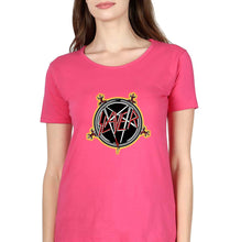 Load image into Gallery viewer, Slayer T-Shirt for Women-Pink-Ektarfa.online
