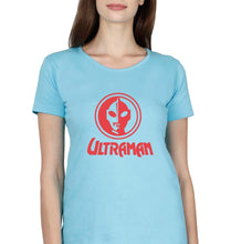 Load image into Gallery viewer, Ultraman T-Shirt for Women-Sky Blue-Ektarfa.online
