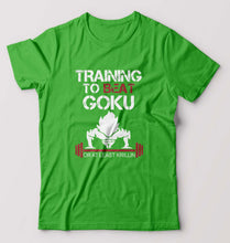 Load image into Gallery viewer, Goku Gym T-Shirt for Men-flag green-Ektarfa.online
