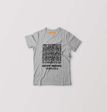 Load image into Gallery viewer, Keith Haring Kids T-Shirt for Boy/Girl-Grey-Ektarfa.online
