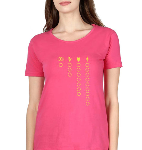 The Rings of Power T-Shirt for Women-Pink-Ektarfa.online