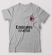 Load image into Gallery viewer, A.C. Milan 2021-22 T-Shirt for Men-Grey Melange-Ektarfa.online
