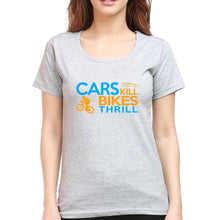 Load image into Gallery viewer, Cycling T-Shirt for Women-Grey Melange-Ektarfa.online
