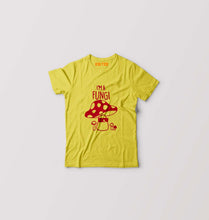 Load image into Gallery viewer, Mushroom Kids T-Shirt for Boy/Girl-Yellow-Ektarfa.online
