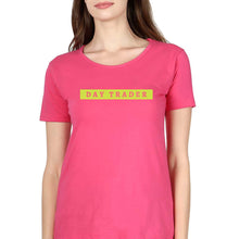 Load image into Gallery viewer, Day Trader Share Market T-Shirt for Women-Pink-Ektarfa.online
