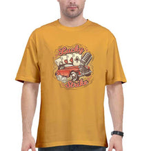 Load image into Gallery viewer, Poker Oversized T-Shirt for Men-Golden Yellow-Ektarfa.online
