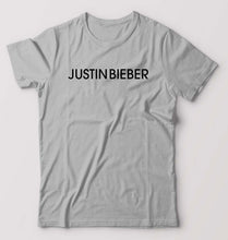Load image into Gallery viewer, Justin Bieber T-Shirt for Men-Grey Melange-Ektarfa.online
