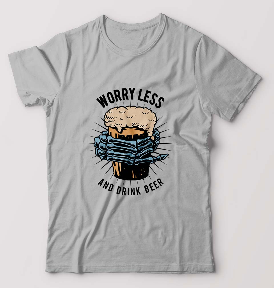 Beer T-Shirt for Men-Grey Melange-Ektarfa.online
