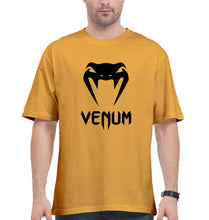 Load image into Gallery viewer, UFC Venum Oversized T-Shirt for Men-Golden Yellow-Ektarfa.online
