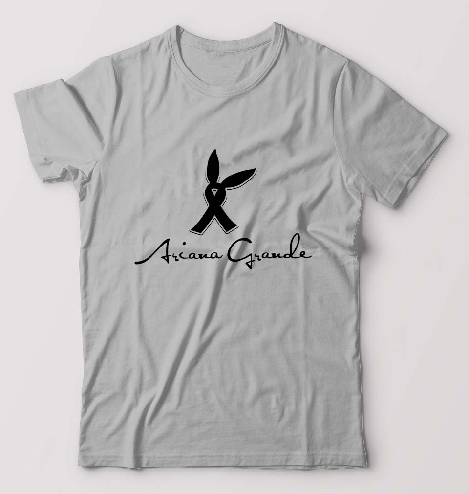 Ariana Grande T-Shirt for Men-Grey Melange-Ektarfa.online