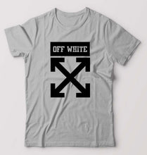 Load image into Gallery viewer, Off White T-Shirt for Men-Grey Melange-Ektarfa.online
