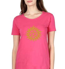 Load image into Gallery viewer, Supernatural T-Shirt for Women-Pink-Ektarfa.online
