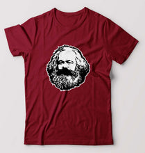 Load image into Gallery viewer, Karl Marx T-Shirt for Men-Maroon-Ektarfa.online
