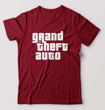 Load image into Gallery viewer, Grand Theft Auto (GTA) T-Shirt for Men-Maroon-Ektarfa.online
