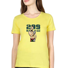 Load image into Gallery viewer, Nate Diaz UFC T-Shirt for Women-Yellow-Ektarfa.online
