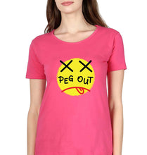 Load image into Gallery viewer, Peg Out T-Shirt for Women-Pink-Ektarfa.online
