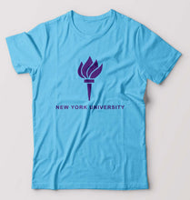 Load image into Gallery viewer, New York University T-Shirt for Men-Light Blue-Ektarfa.online

