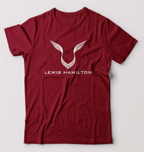 Load image into Gallery viewer, Lewis Hamilton F1 T-Shirt for Men-Maroon-Ektarfa.online
