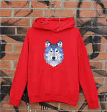 Load image into Gallery viewer, Wolf Unisex Hoodie for Men/Women-Red-Ektarfa.online
