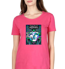 Load image into Gallery viewer, Trippy Stoner Psychedelic T-Shirt for Women-Pink-Ektarfa.online
