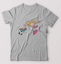 Load image into Gallery viewer, Dexter&#39;s Laboratory T-Shirt for Men-Grey Melange-Ektarfa.online
