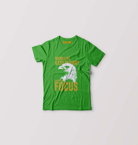 Eagle T-Shirt for Boy/Girl-Flag Green-Ektarfa.online
