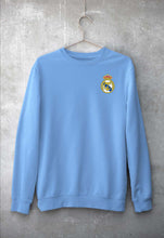 Load image into Gallery viewer, Real Madrid Logo Unisex Sweatshirt for Men/Women-Baby Blue-Ektarfa.online

