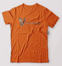 Load image into Gallery viewer, Vikings T-Shirt for Men-Orange-Ektarfa.online
