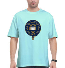 Load image into Gallery viewer, University of Oxford Oversized T-Shirt for Men-Mint-Ektarfa.online
