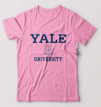 Load image into Gallery viewer, Yale University T-Shirt for Men-Light Baby Pink-Ektarfa.online

