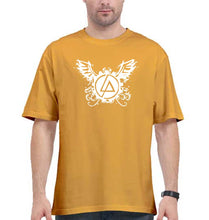 Load image into Gallery viewer, Linkin Park Oversized T-Shirt for Men-Golden Yellow-Ektarfa.online
