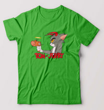 Load image into Gallery viewer, Tom and Jerry T-Shirt for Men-flag green-Ektarfa.online
