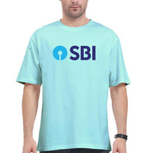 Load image into Gallery viewer, State Bank of India(SBI) Oversized T-Shirt for Men-Mint-Ektarfa.online
