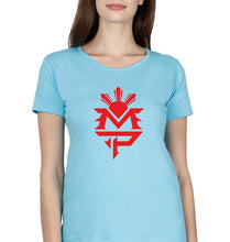 Load image into Gallery viewer, MP Manny Paquiao Pacman T-Shirt for Women-Light Blue-Ektarfa.online
