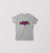 Load image into Gallery viewer, Swat Kats Logo Kids T-Shirt for Boy/Girl-Grey-Ektarfa.online
