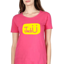 Load image into Gallery viewer, Jack u T-Shirt for Women-Pink-Ektarfa.online
