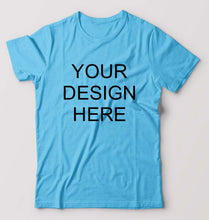 Load image into Gallery viewer, Customized-Custom-Personalized T-Shirt for Men-Light Blue-Ektarfa.online
