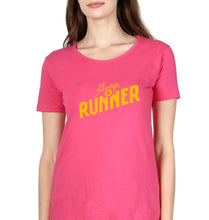 Load image into Gallery viewer, Runner Running T-Shirt for Women-Pink-Ektarfa.online
