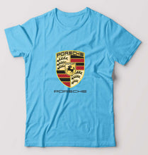 Load image into Gallery viewer, Porsche T-Shirt for Men-Light Blue-Ektarfa.online
