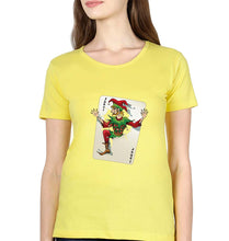 Load image into Gallery viewer, Joker T-Shirt for Women-Mustard Yellow-Ektarfa.online
