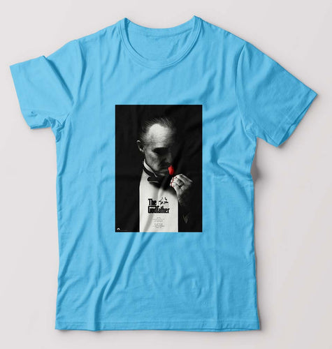 The Godfather T-Shirt for Men-Light Blue-Ektarfa.online