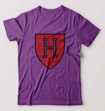 Load image into Gallery viewer, Harvard T-Shirt for Men-Purple-Ektarfa.online
