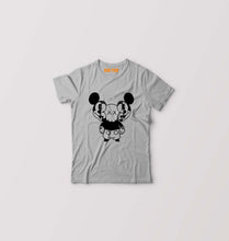 Load image into Gallery viewer, Kaws Mickey Kids T-Shirt for Boy/Girl-Grey-Ektarfa.online
