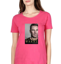 Load image into Gallery viewer, Shane Warne T-Shirt for Women-Pink-Ektarfa.online
