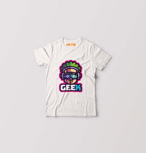 Load image into Gallery viewer, Geek Kids T-Shirt for Boy/Girl-White-Ektarfa.online
