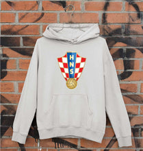 Load image into Gallery viewer, Croatia Football Unisex Hoodie for Men/Women-grey-Ektarfa.online
