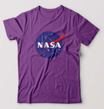 Load image into Gallery viewer, Nasa T-Shirt for Men-Purple-Ektarfa.online
