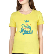 Load image into Gallery viewer, Party T-Shirt for Women-Yellow-Ektarfa.online
